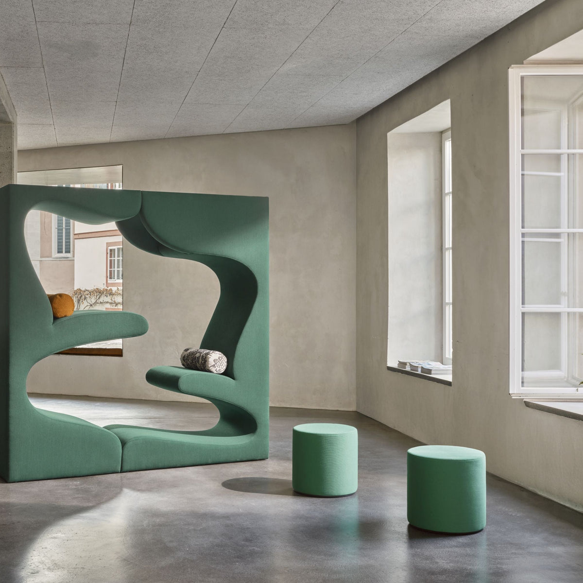 Vitra Visiona Stool Hocker Rund Design Verner Panton