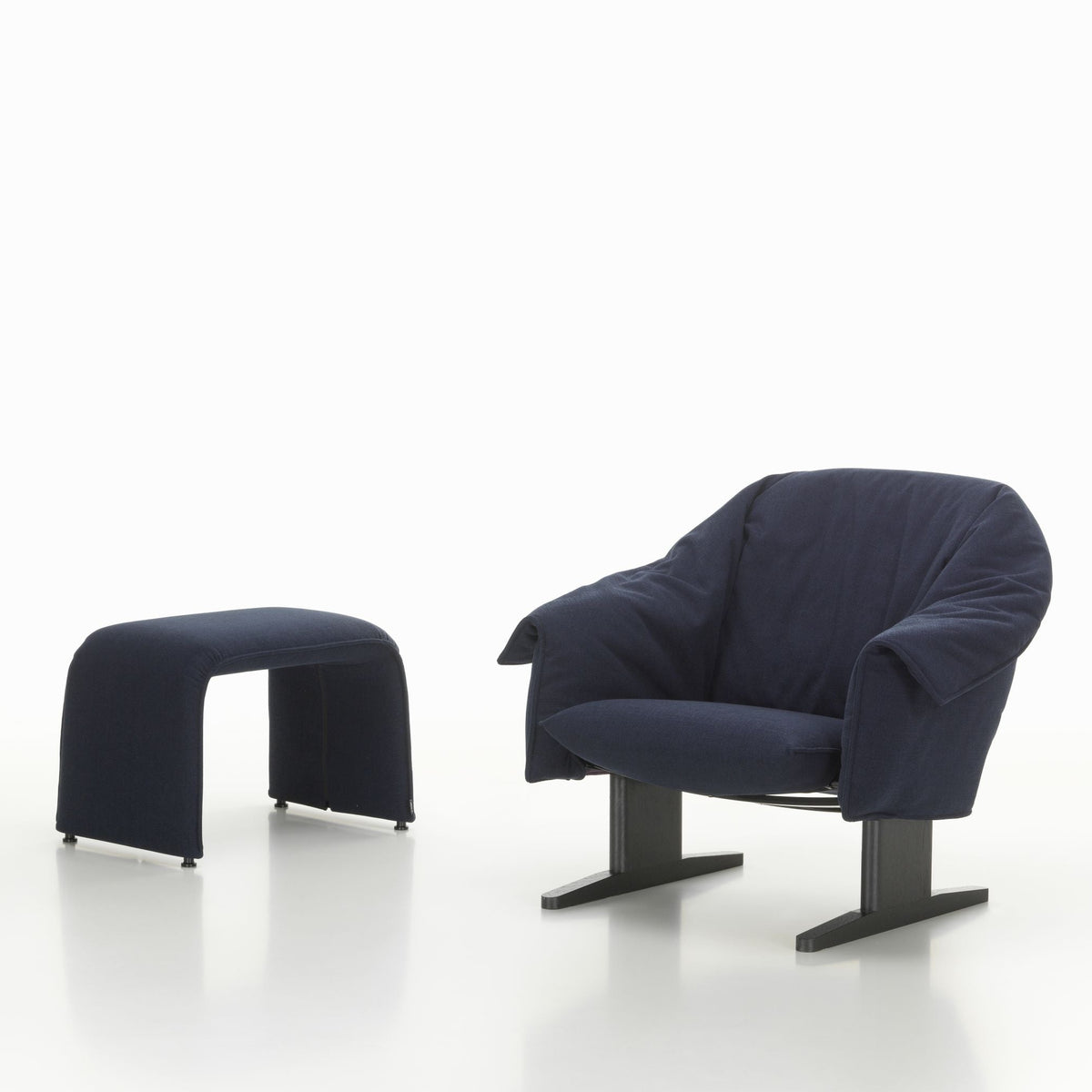 Vitra Bascule Lowback Lounge Chair Relax-Sessel niedrig einzeln