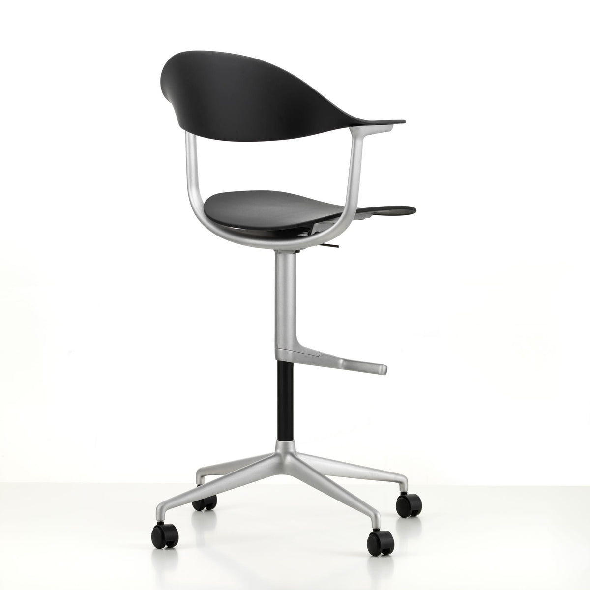 Vitra Mynt High Counterstuhl Sitz & Rücken Recycling-Kunststoff