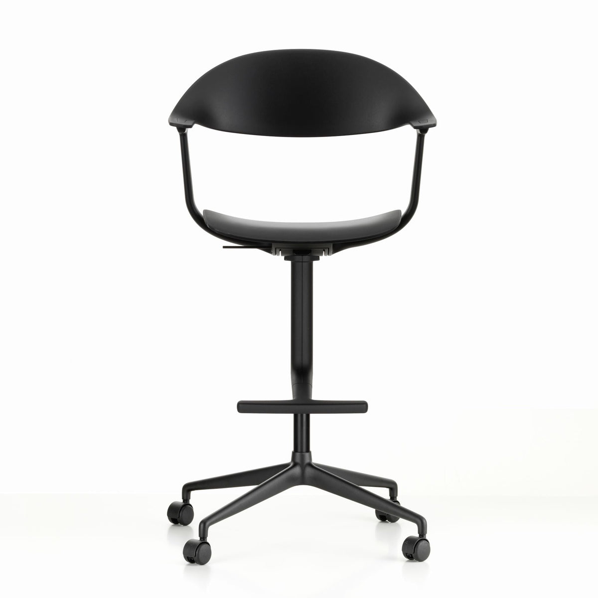 Vitra Mynt High Counterstuhl Sitz & Rücken Recycling-Kunststoff
