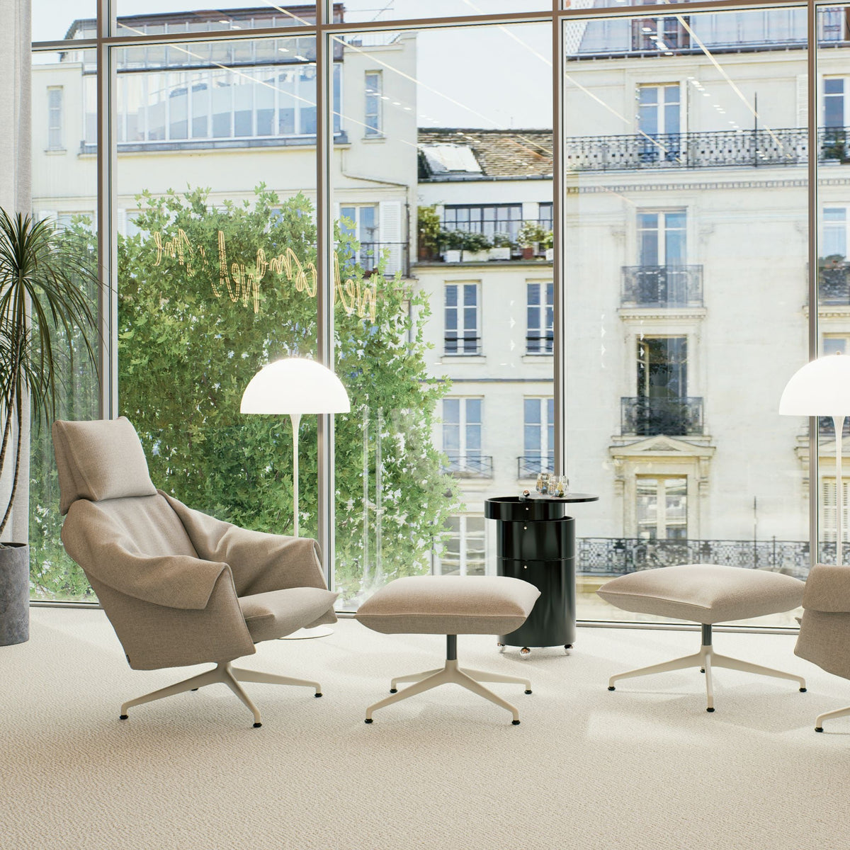 Vitra Bascule Ottoman Hocker einzeln