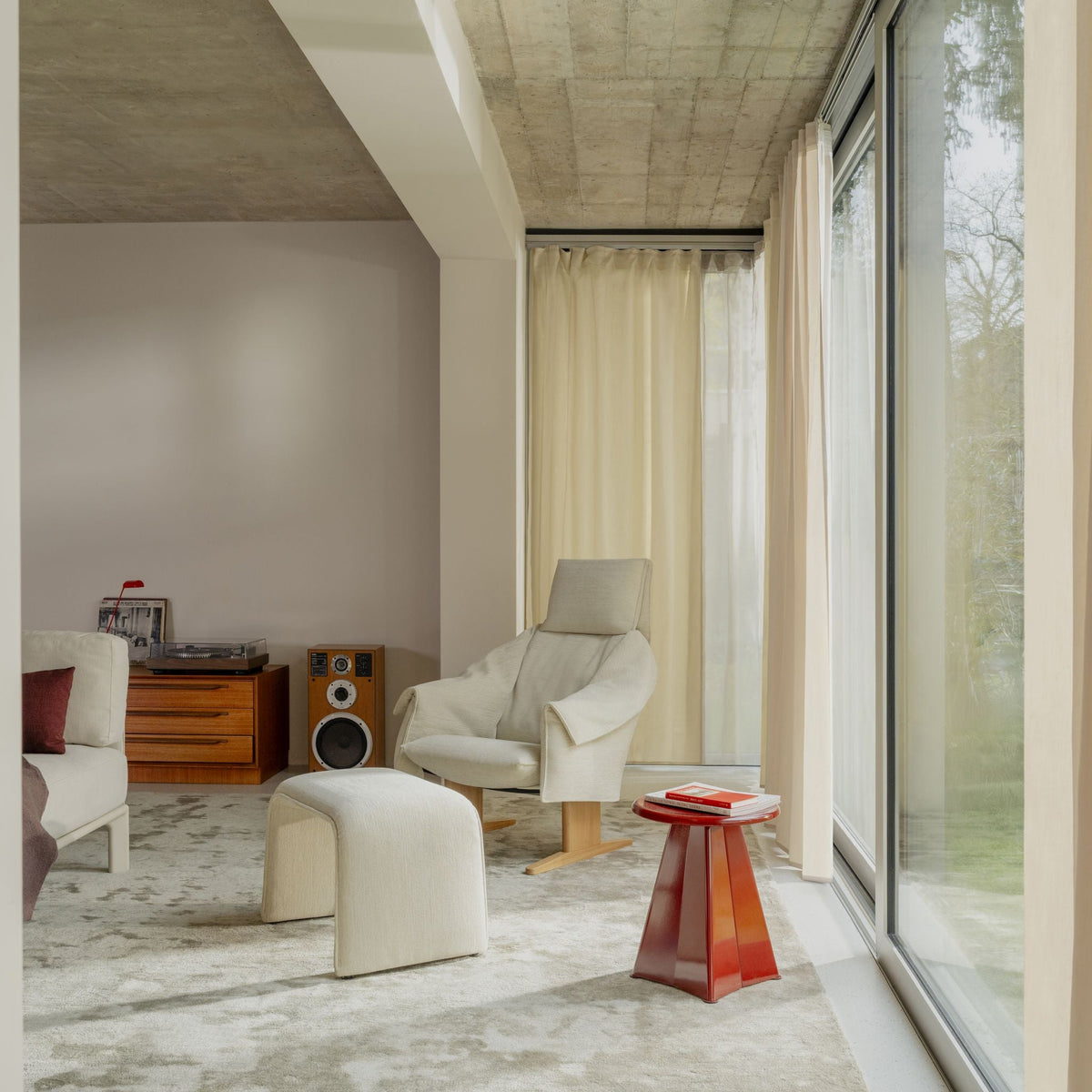 Vitra Bascule Bench Fuß-/Sitzbank einzeln