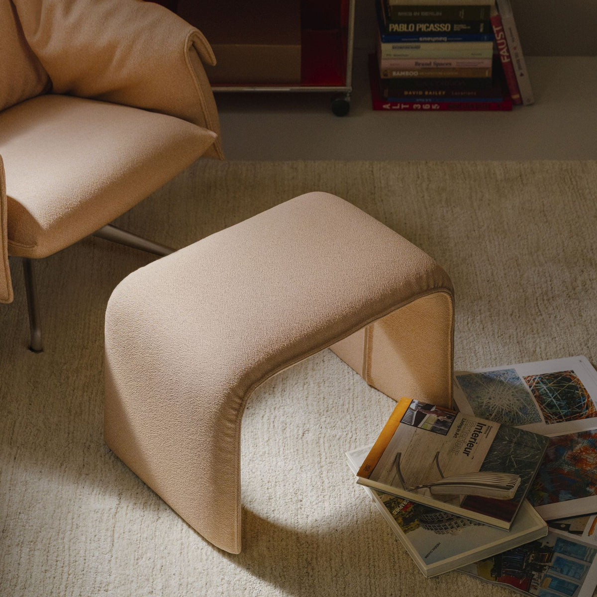 Vitra Bascule Bench Fuß-/Sitzbank einzeln