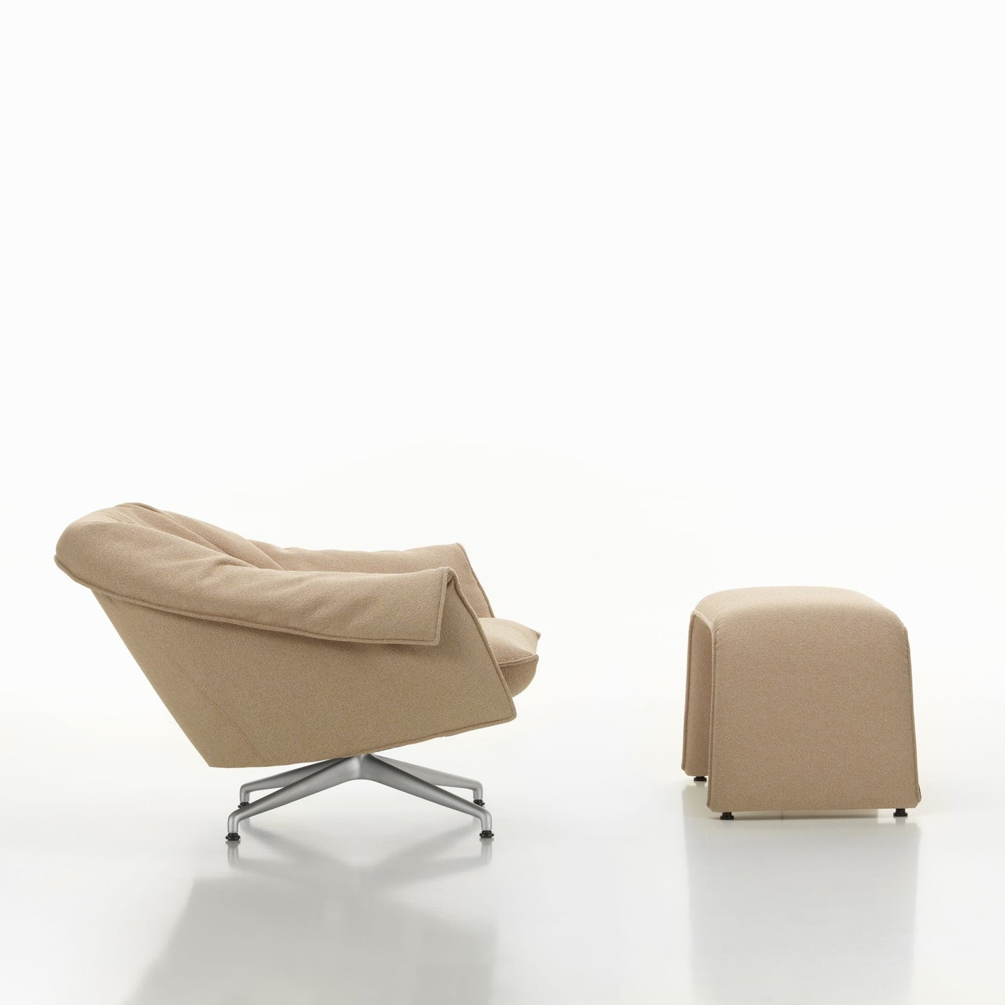 Vitra Bascule Lowback Lounge Chair Relax-Sessel niedrig einzeln