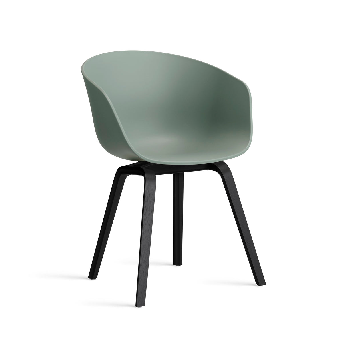 HAY About A Chair AAC 22 Armlehnstuhl Kunststoff Gestell 4-Fuß Formsperrholz