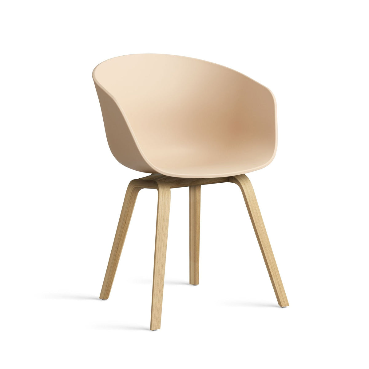 HAY About A Chair AAC 22 Armlehnstuhl Kunststoff Gestell 4-Fuß Formsperrholz