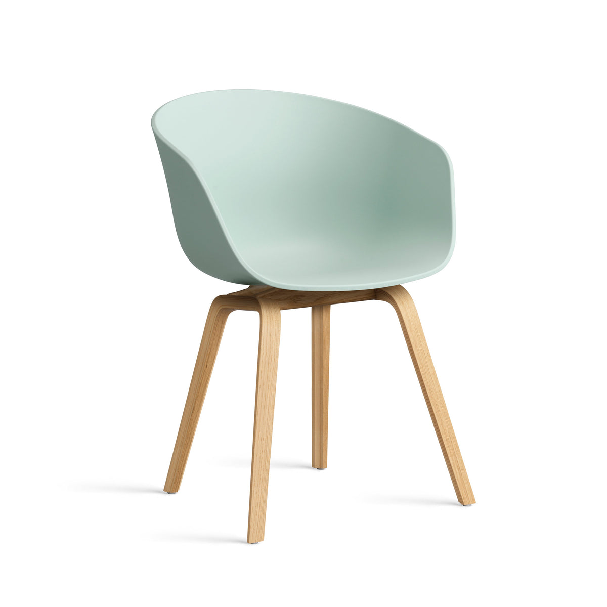 HAY About A Chair AAC 22 Armlehnstuhl Kunststoff Gestell 4-Fuß Formsperrholz