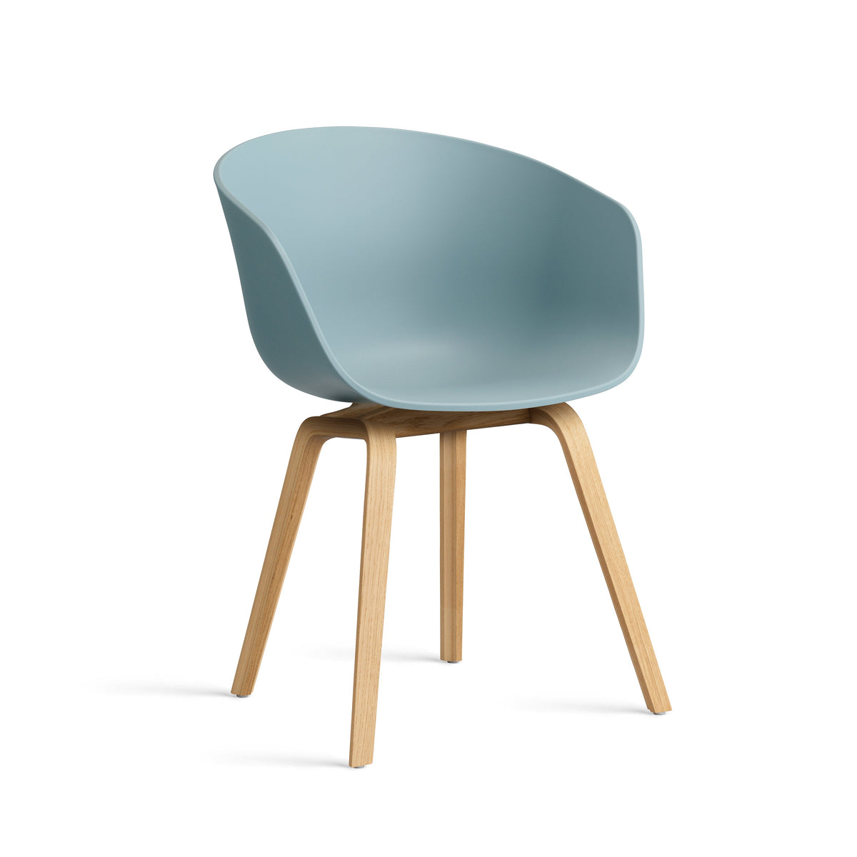 HAY About A Chair AAC 22 Armlehnstuhl Kunststoff Gestell 4-Fuß Formsperrholz