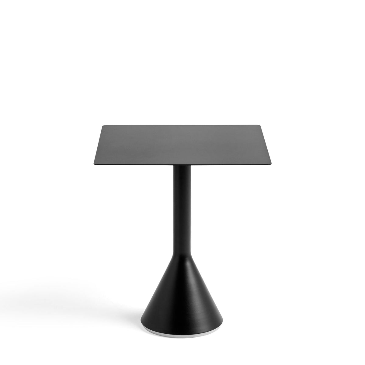 HAY Palissade Cone Tisch quadratisch 65 x 65 cm Stahl pulverbeschichtet