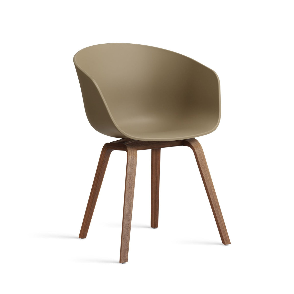 HAY About A Chair AAC 22 Armlehnstuhl Kunststoff Gestell 4-Fuß Formsperrholz