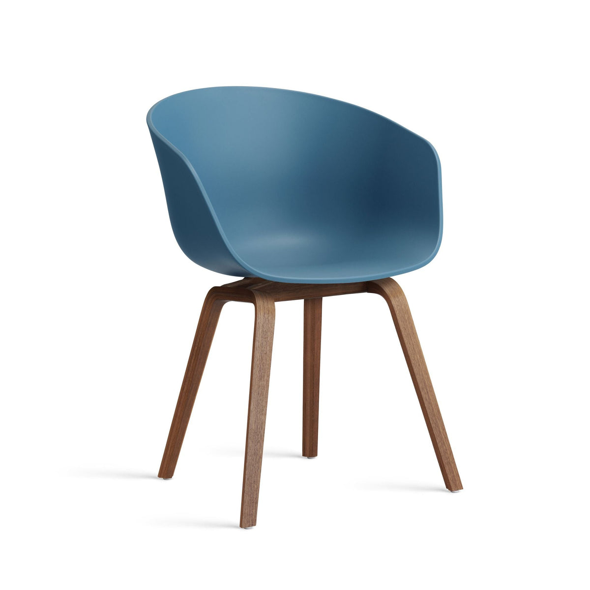 HAY About A Chair AAC 22 Armlehnstuhl Kunststoff Gestell 4-Fuß Formsperrholz
