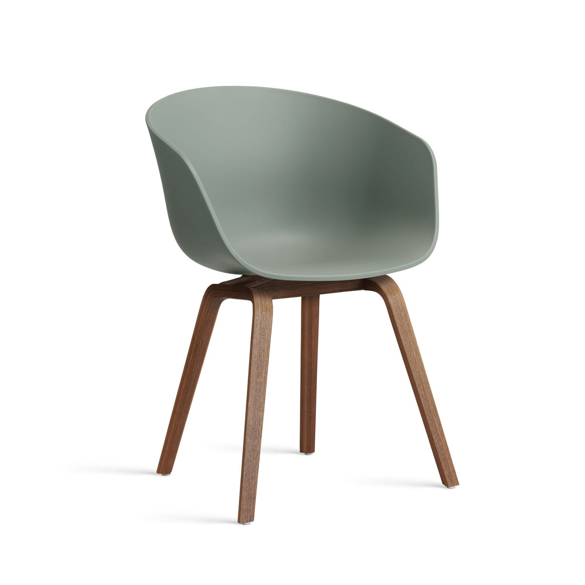 HAY About A Chair AAC 22 Armlehnstuhl Kunststoff Gestell 4-Fuß Formsperrholz