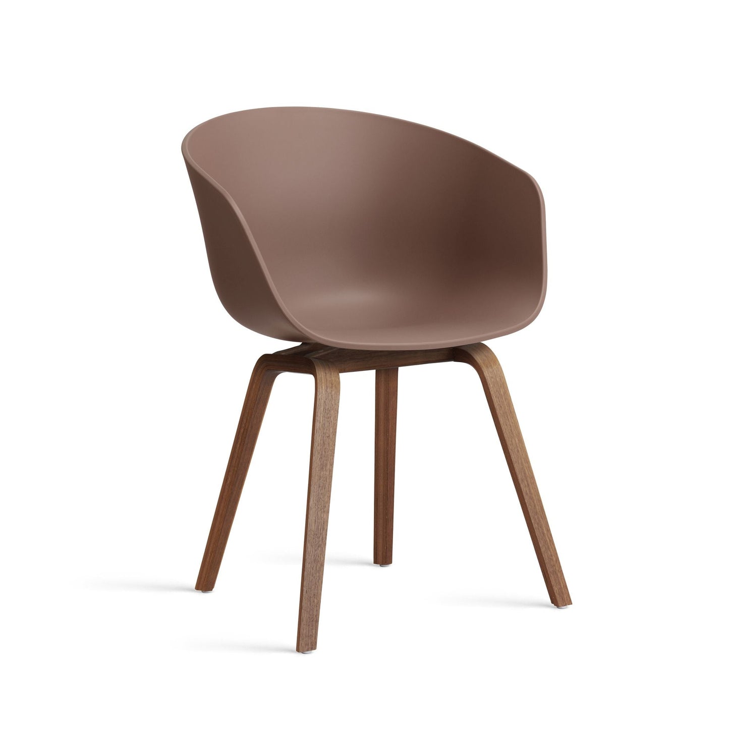 HAY About A Chair AAC 22 Armlehnstuhl Kunststoff Gestell 4-Fuß Formsperrholz