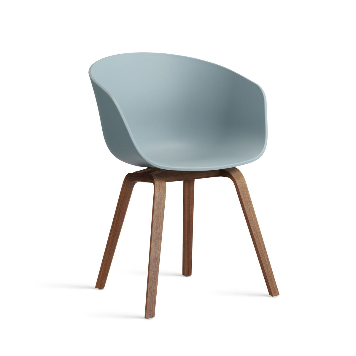 HAY About A Chair AAC 22 Armlehnstuhl Kunststoff Gestell 4-Fuß Formsperrholz