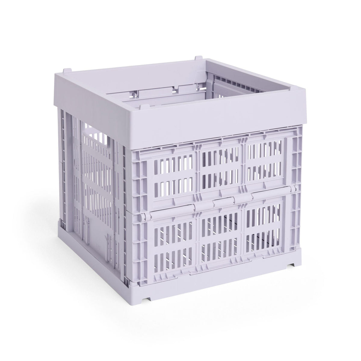 HAY Color Crate Korb Klapp-Box medium M Square Cube quadratisch würfelform Kunststoff