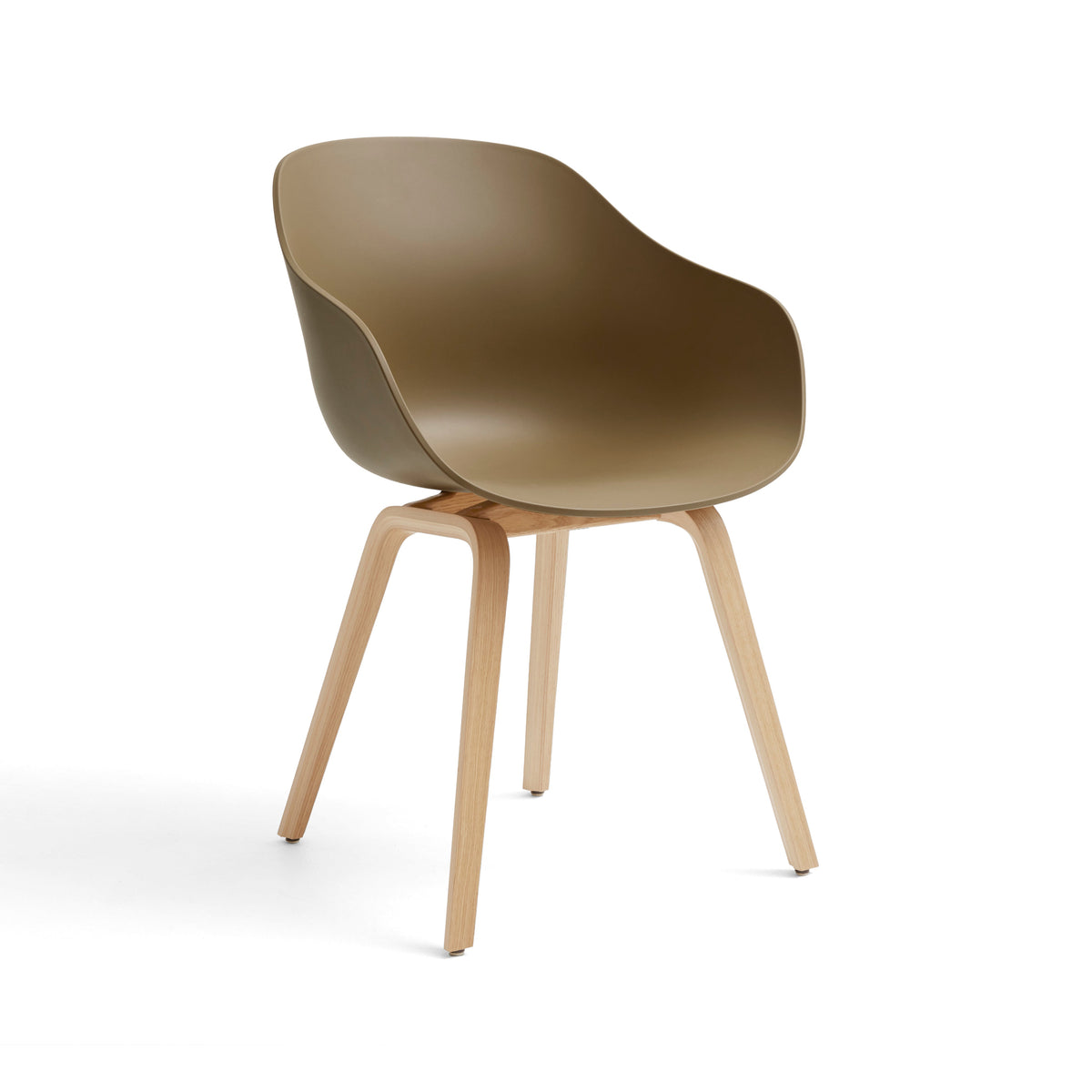 HAY About A Chair AAC 222 Armlehnstuhl Kunststoff Gestell 4-Fuß Sperrholz