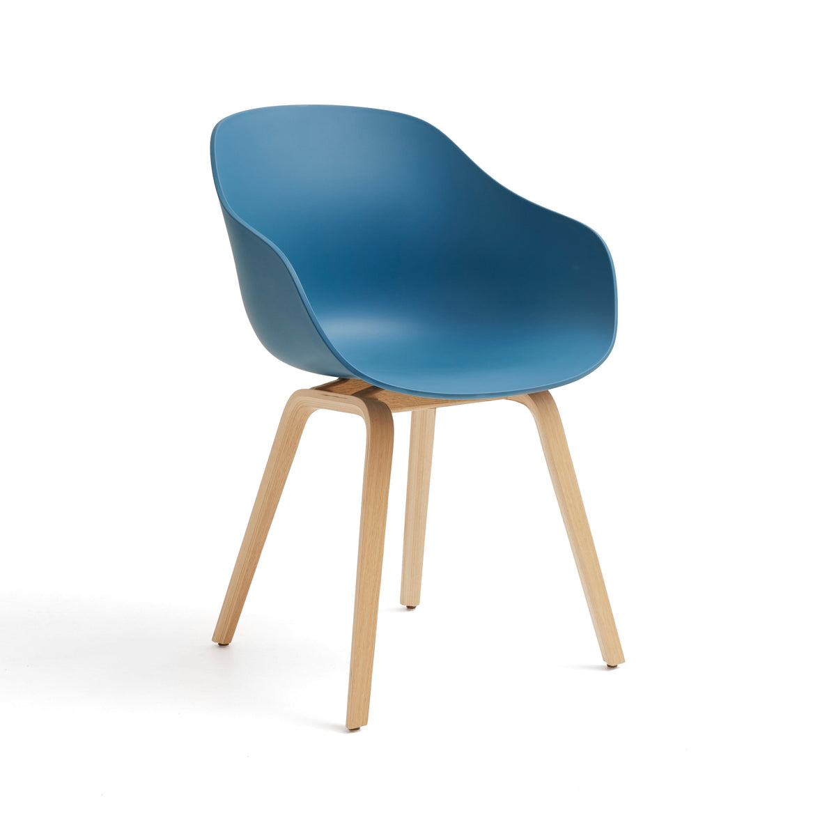 HAY About A Chair AAC 222 Armlehnstuhl Kunststoff Gestell 4-Fuß Sperrholz