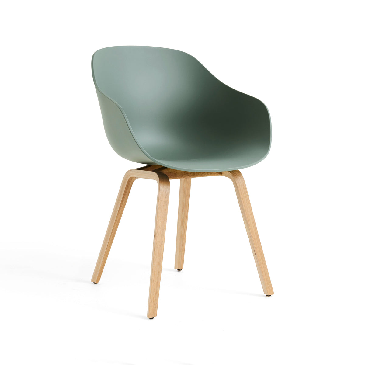 HAY About A Chair AAC 222 Armlehnstuhl Kunststoff Gestell 4-Fuß Sperrholz