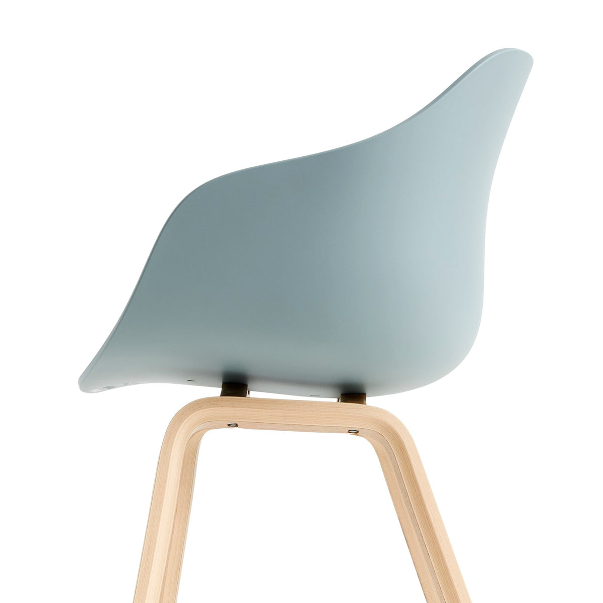 HAY About A Chair AAC 222 Armlehnstuhl Kunststoff Gestell 4-Fuß Sperrholz