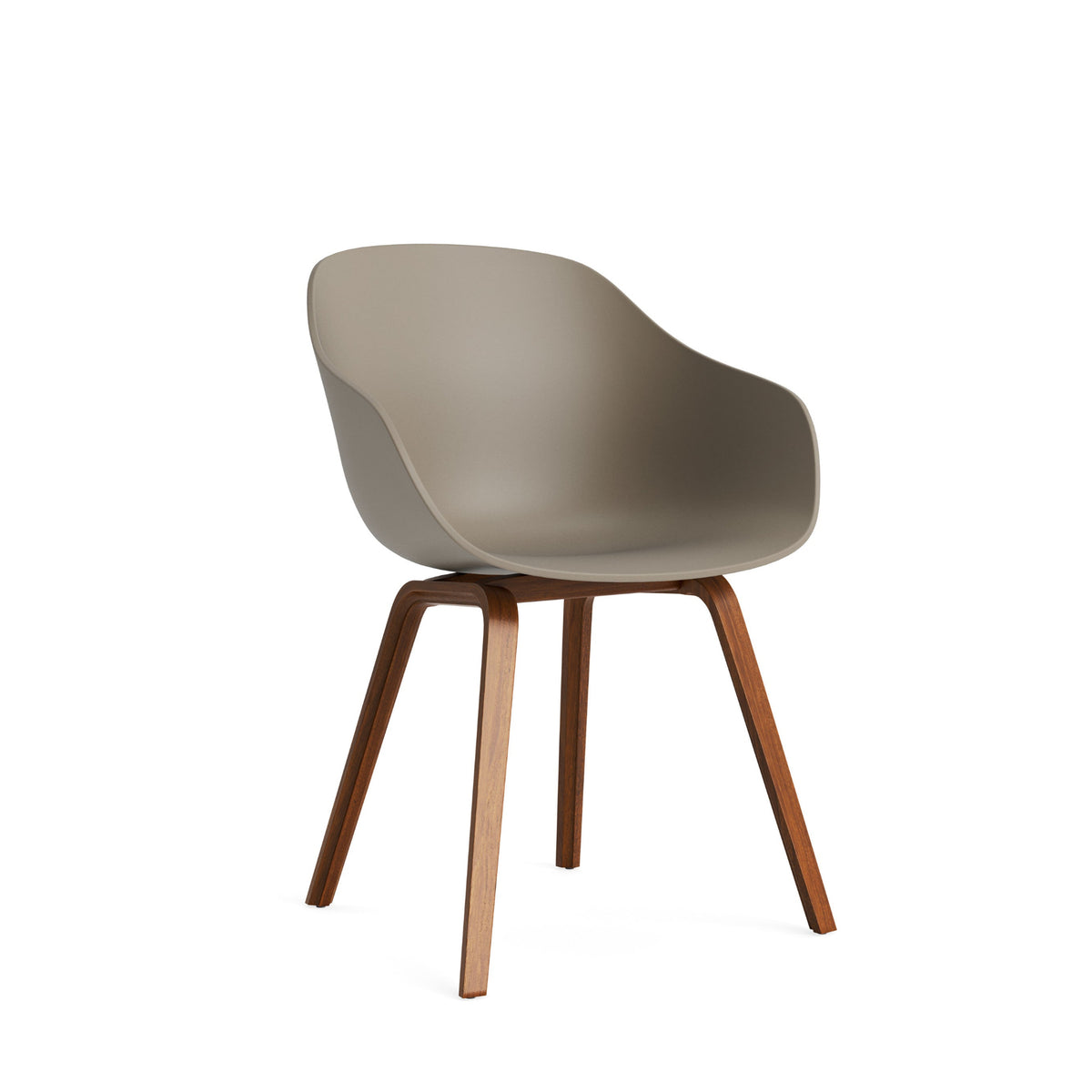 HAY About A Chair AAC 222 Armlehnstuhl Kunststoff Gestell 4-Fuß Sperrholz