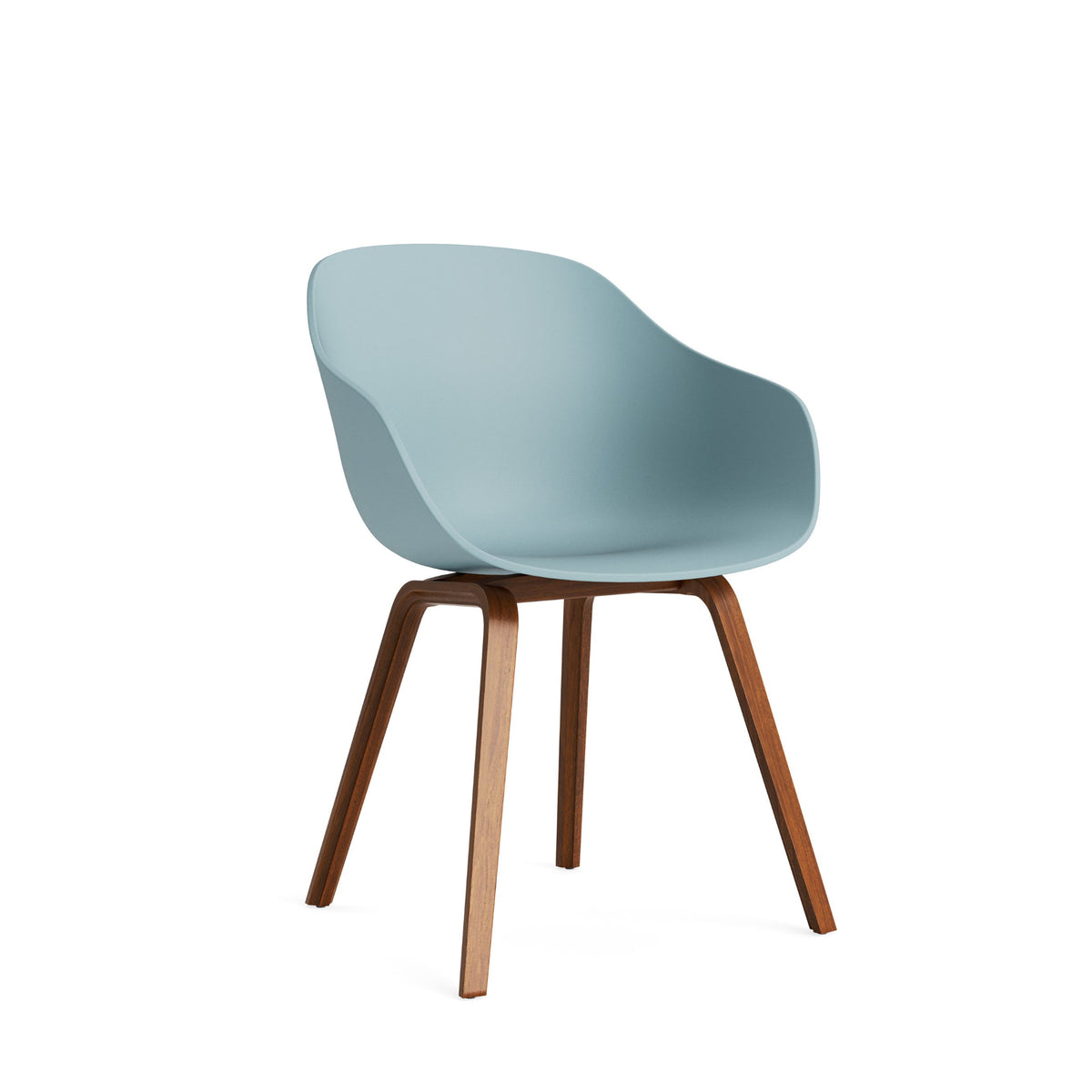 HAY About A Chair AAC 222 Armlehnstuhl Kunststoff Gestell 4-Fuß Sperrholz