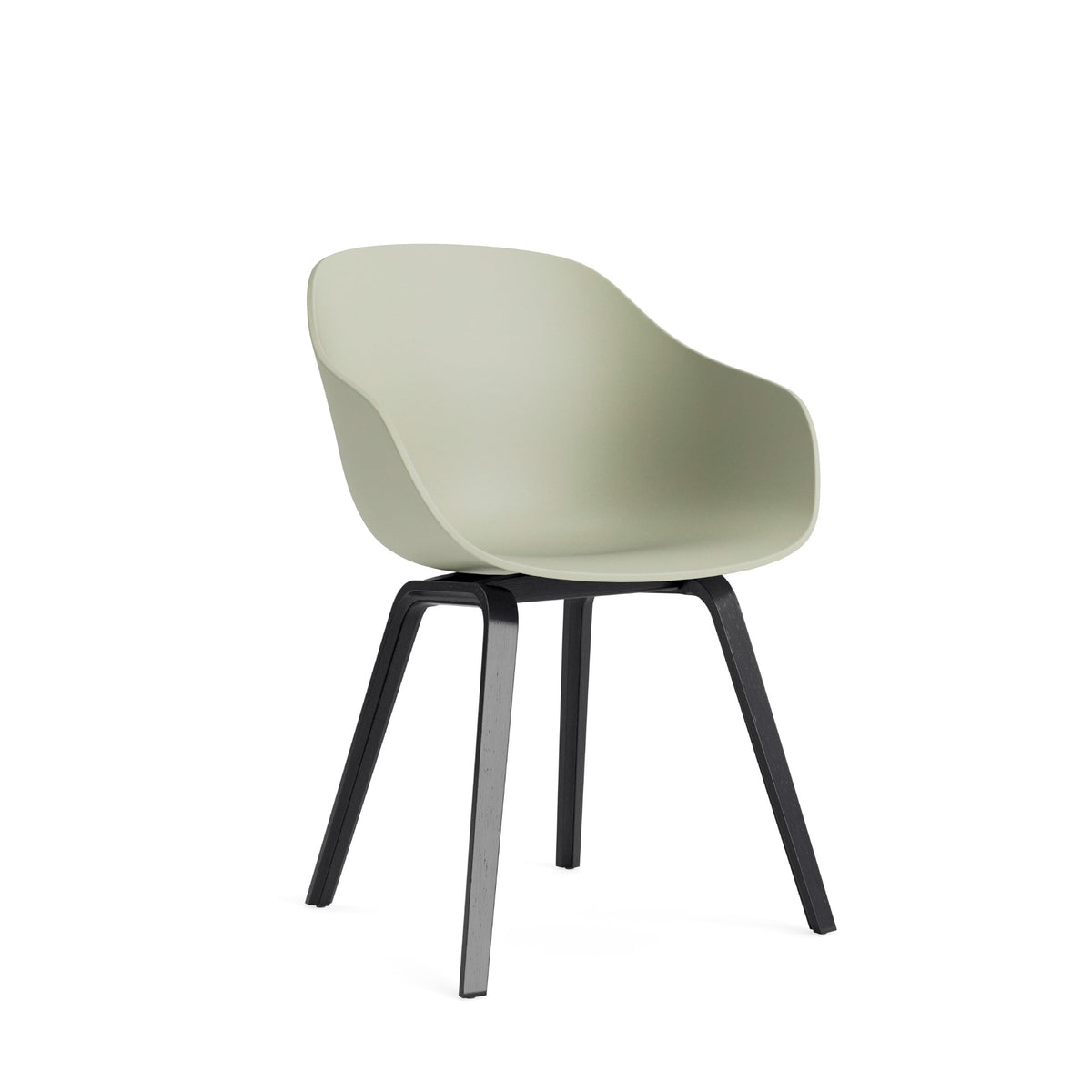 HAY About A Chair AAC 222 Armlehnstuhl Kunststoff Gestell 4-Fuß Sperrholz