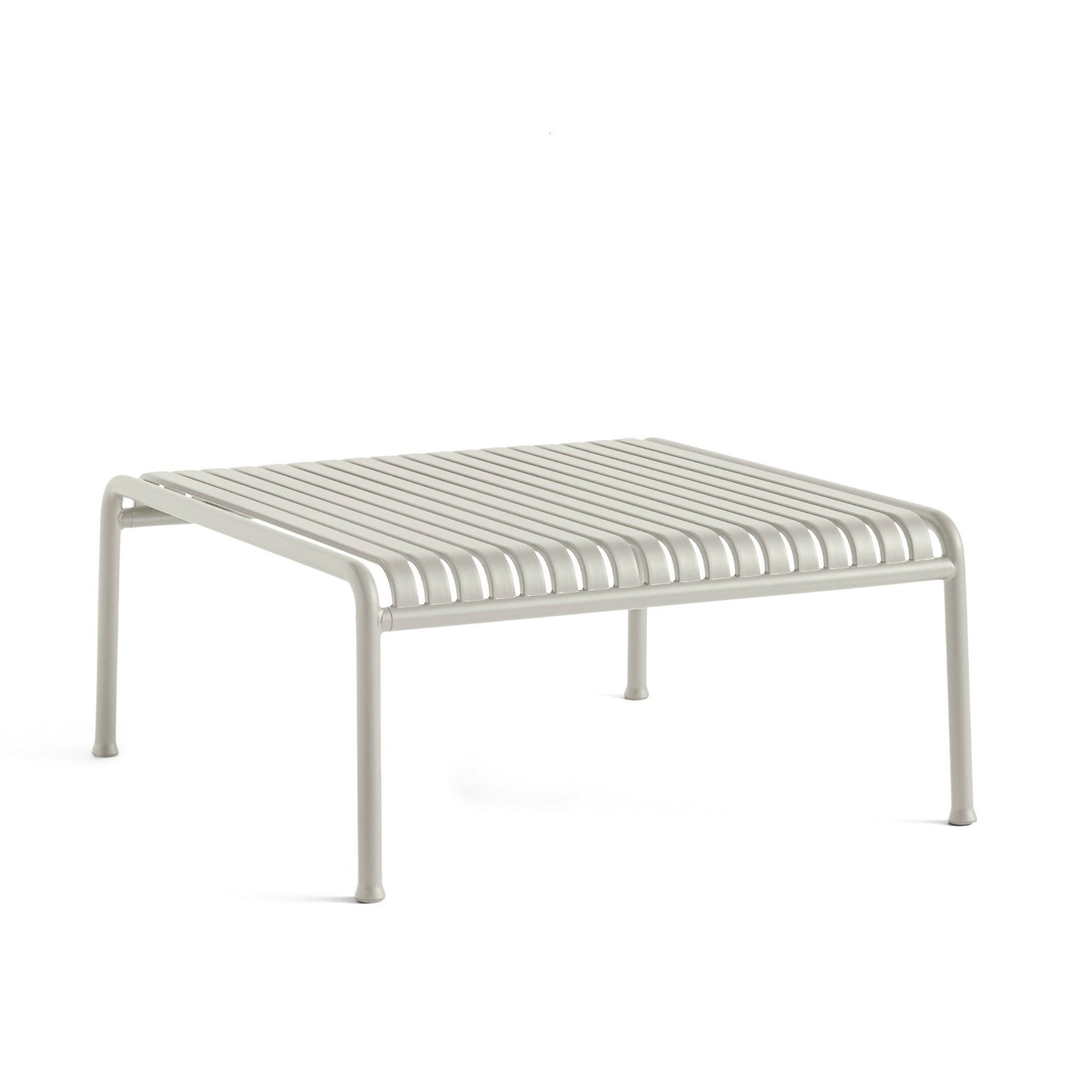 HAY Palissade Low Table Outdoor-Tisch niedrig Stahl 86 x 81 x H 38 cm