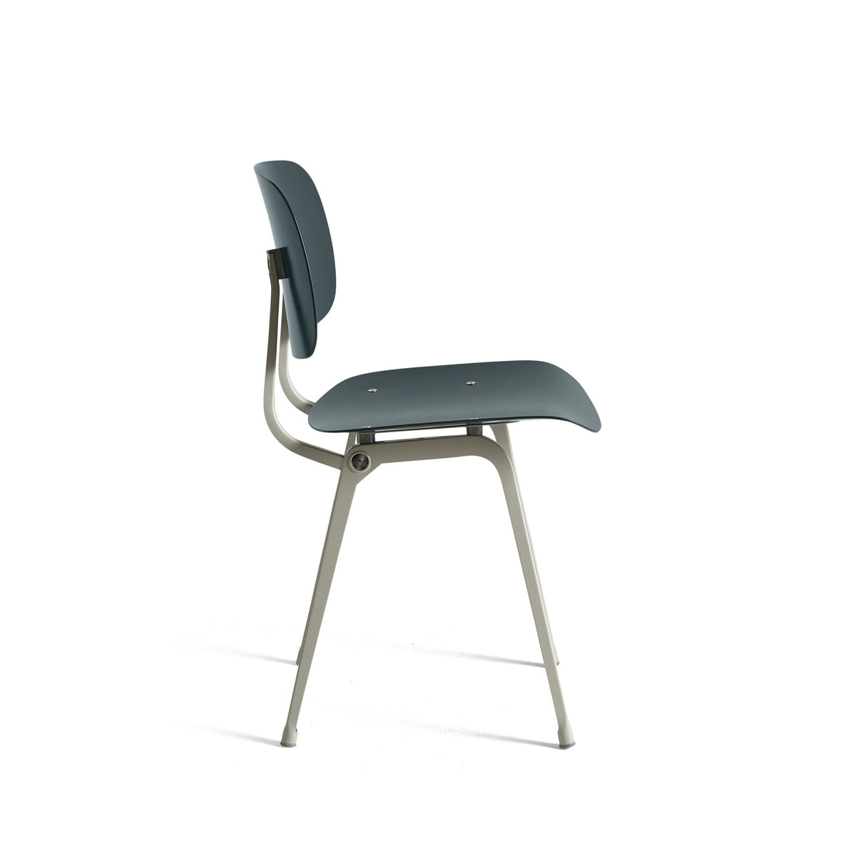 Hay Revolt Chair 4-Fuß-Stuhl Sitz & Rücken ABS-Kunststoff Stahlgestell