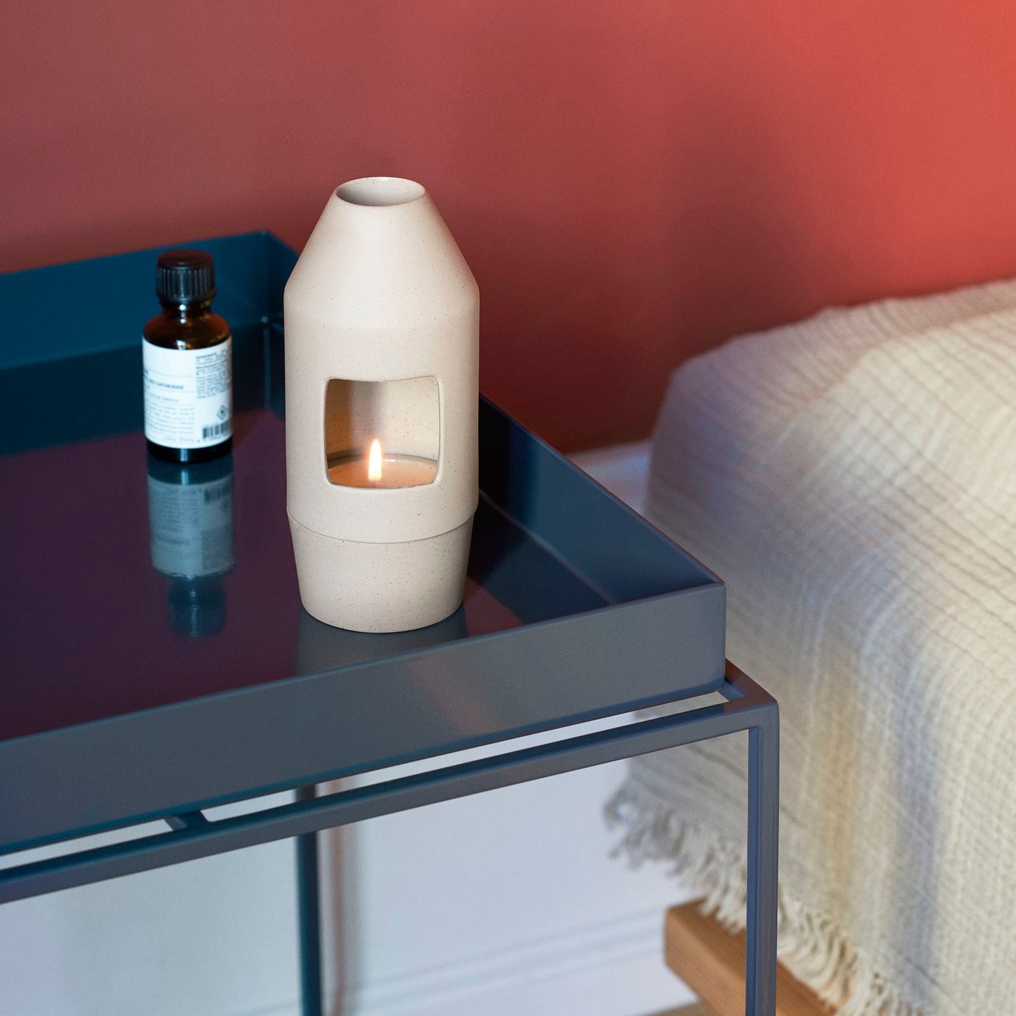 HAY Chim Chim Scent Diffuser Duftlampe rund Porzellan