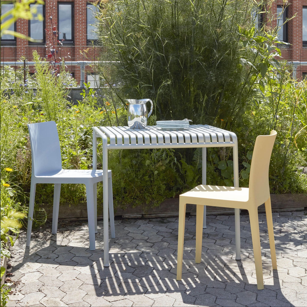 Hay ÉLÉMENTAIRE Chair Stuhl Kunststoff matt In- & Outdoor 2er Set
