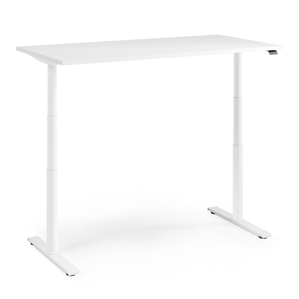 FM Fouraction 130 el. höhenverstellbarer Schreibtisch Rundrohr - Fastline