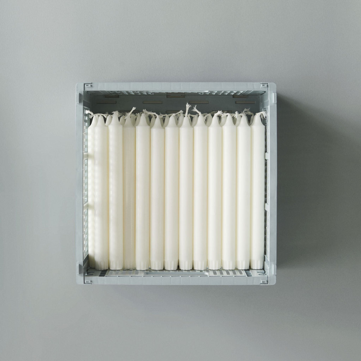 HAY Color Crate Korb Klapp-Box medium M Square quadratisch Kunststoff recycelt