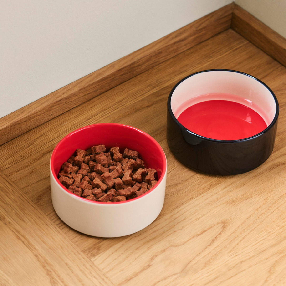 HAY Dogs Bowl Hunde Fressnapf S small rot blau