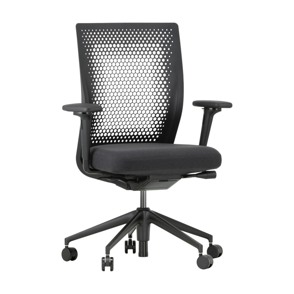 Vitra ID Air Bürostuhl gelochter patentierter Kunststoffrücken Sitzbezug Plano