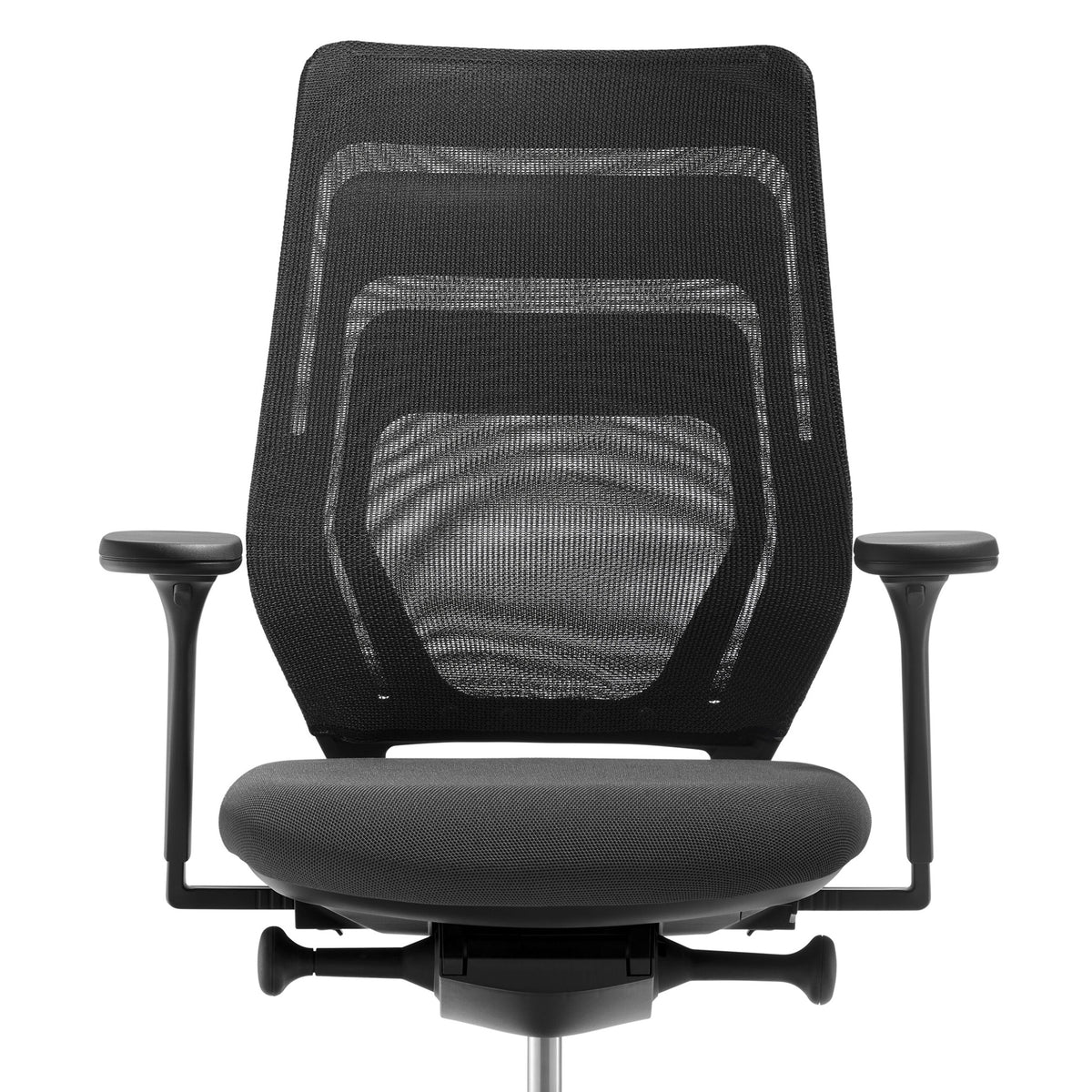 fm asiento Bürostuhl 3D Rücken Netzstrick transparent - FASTLINE