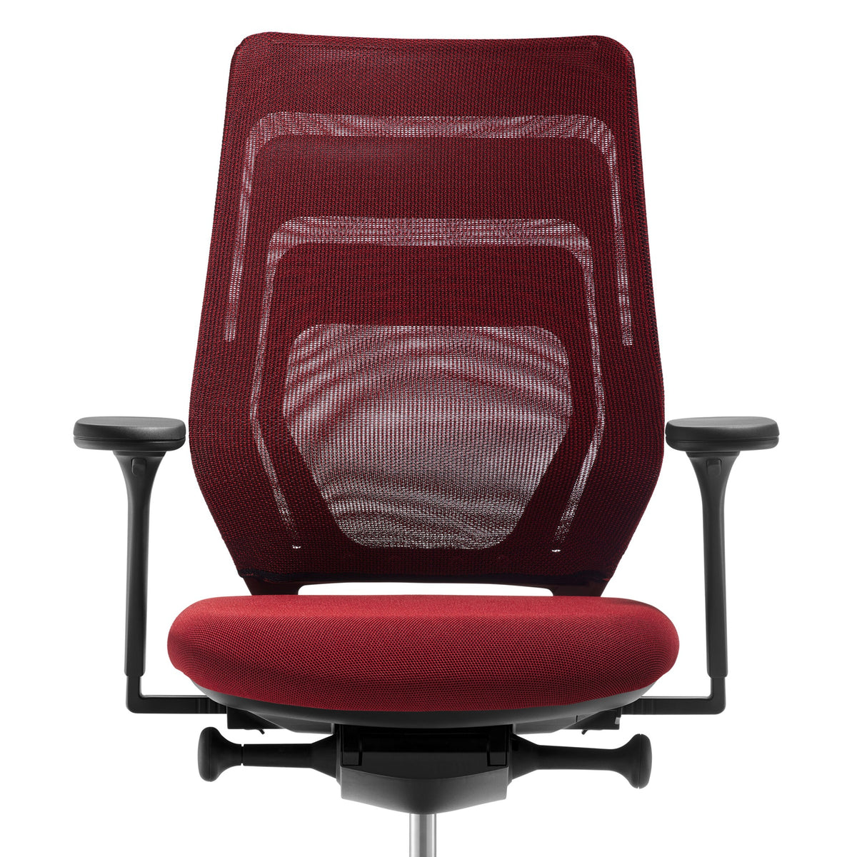 fm asiento Bürostuhl 3D Rücken Netzstrick transparent - FASTLINE