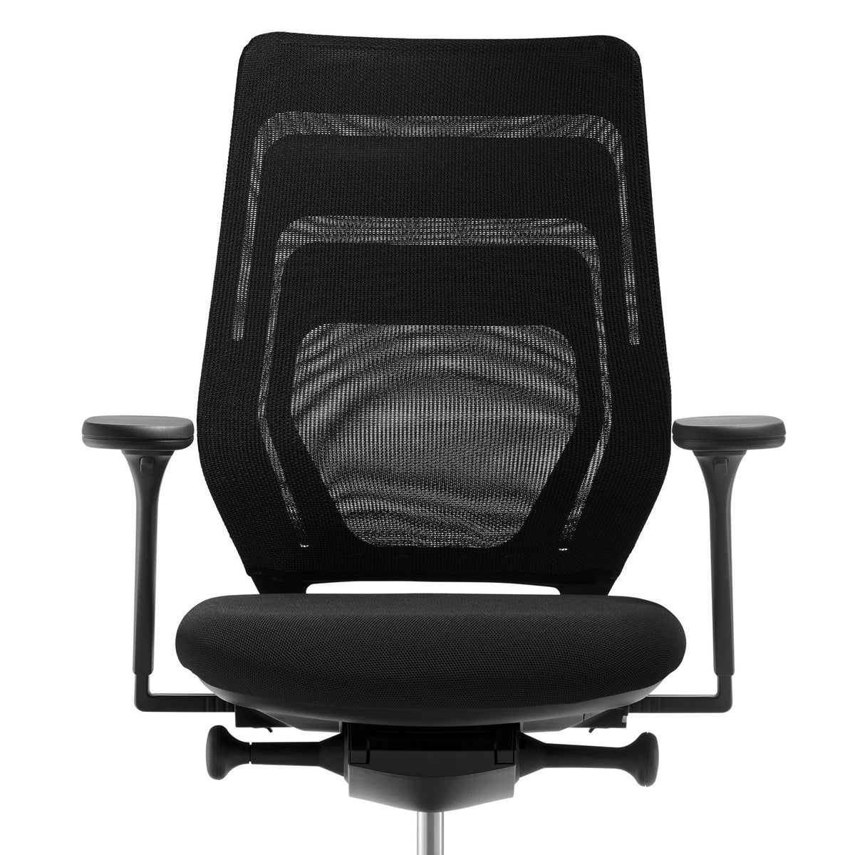 fm asiento Bürostuhl 3D Rücken Netzstrick transparent - FASTLINE