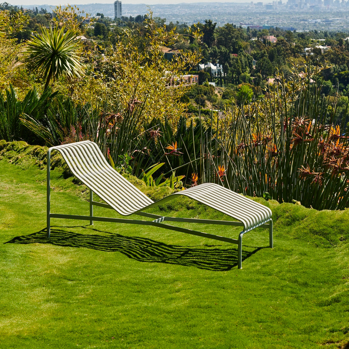 HAY Palissade Chaise Longue Outdoor-Liegestuhl