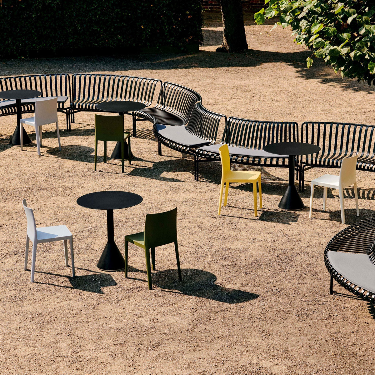 Hay ÉLÉMENTAIRE Chair Stuhl Kunststoff matt In- & Outdoor 2er Set