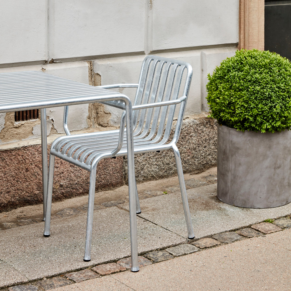 HAY Palissade Table Outdoor-Tisch Stahl 170 x 90 H 75cm