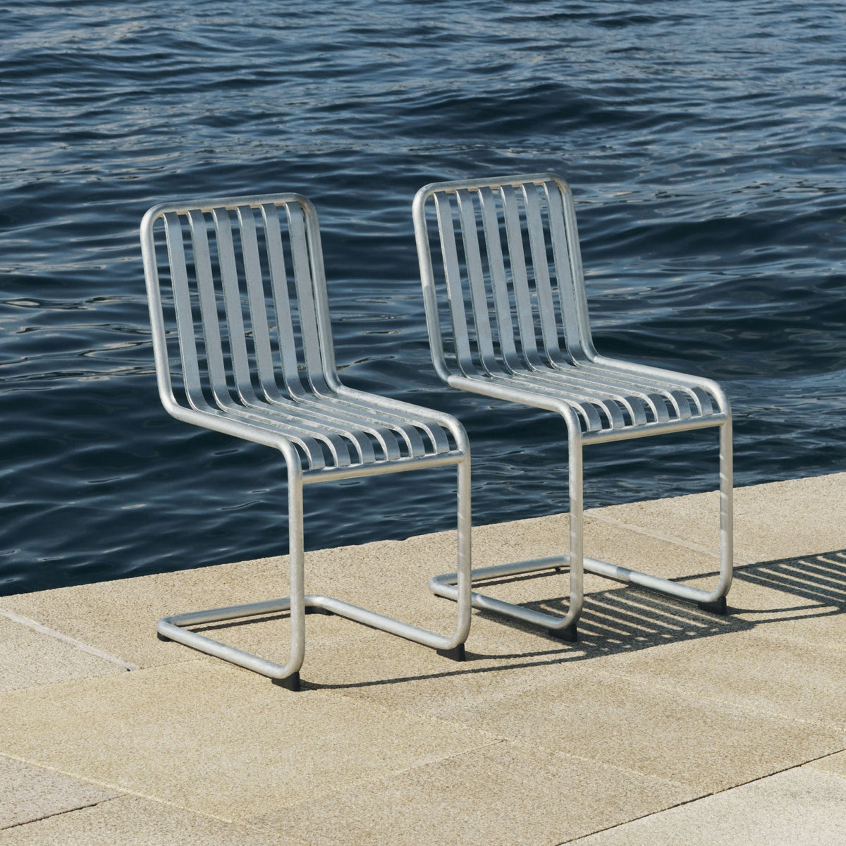 HAY Palissade Cantilever Chair Outdoor-Stuhl Freischwinger 4 Varianten