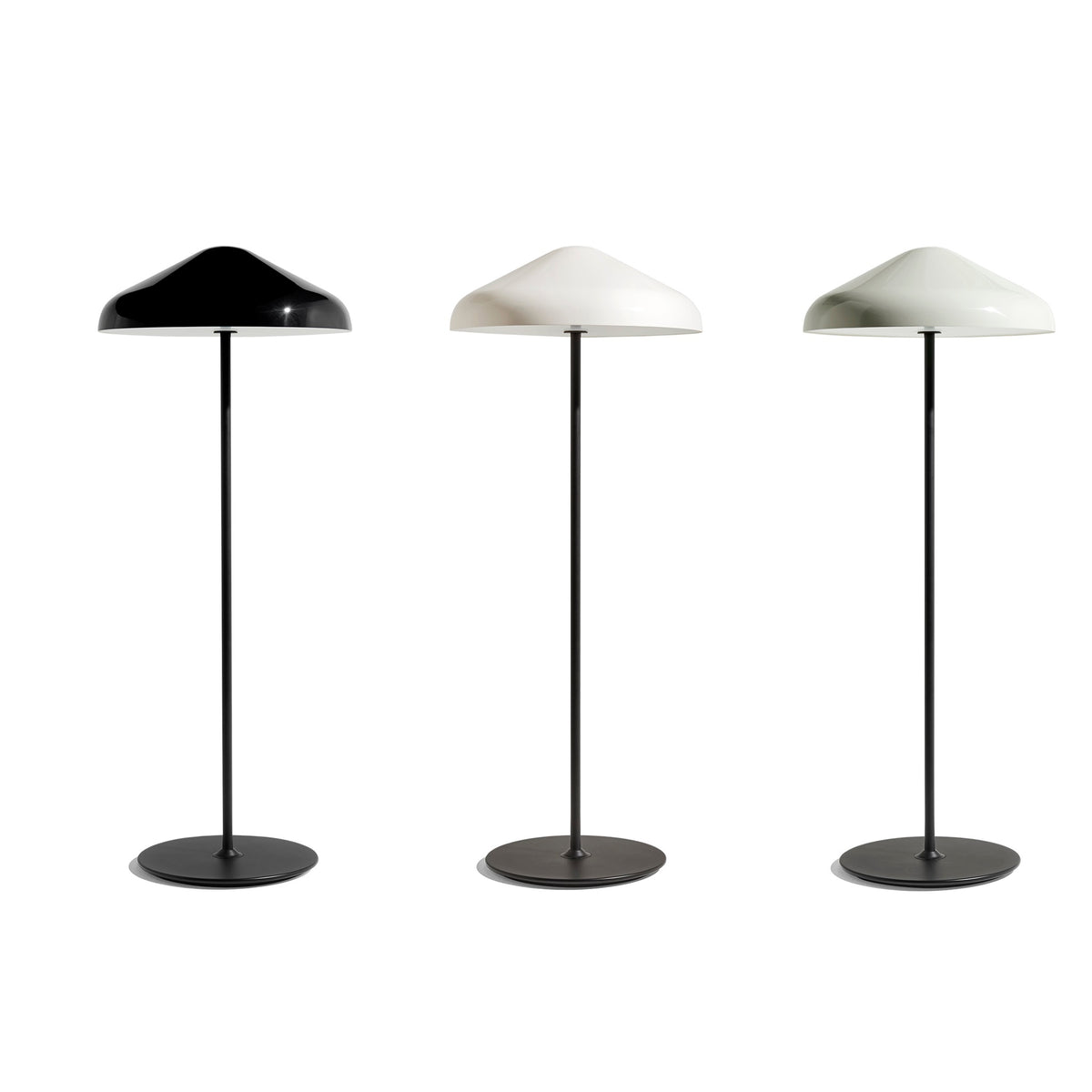 HAY Pao Steel Floor Lamp Stehleuchte Stahl pulverbeschichtet cool grey grau