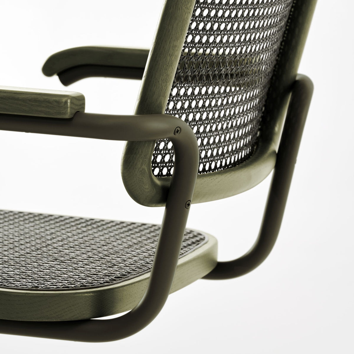Thonet S 32 V & S 64 V Freischwinger Stuhl Edition Herkner DARK MELANGE