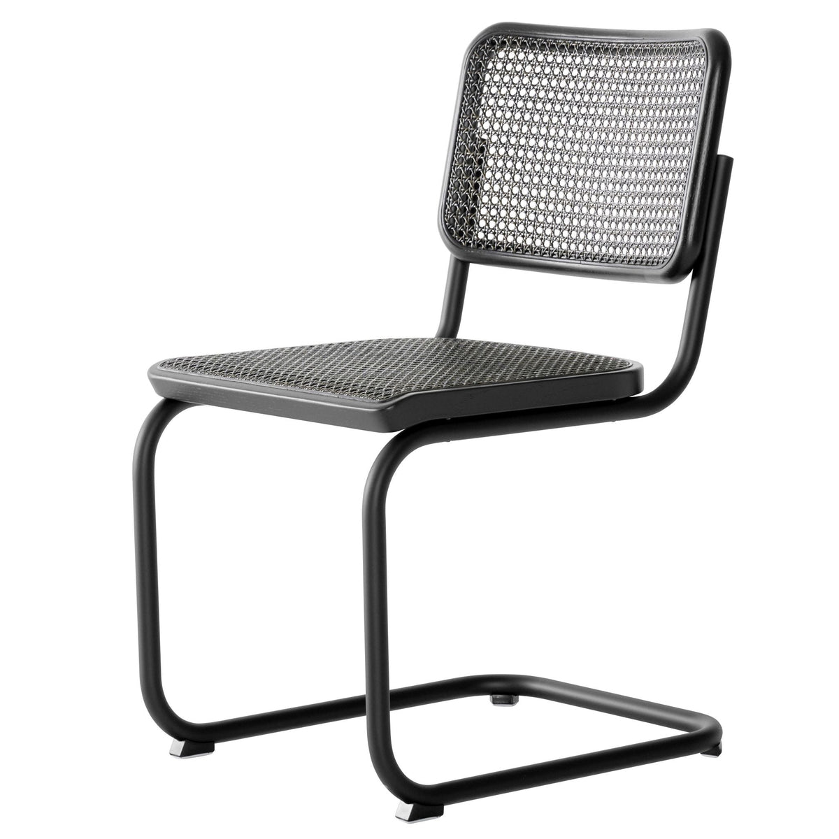 Thonet S 32 V & S 64 V Freischwinger Stuhl Edition Herkner DARK MELANGE