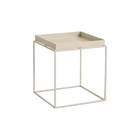 HAY Tray Table M Beistelltisch medium aus Metall Tablett abnehmbar