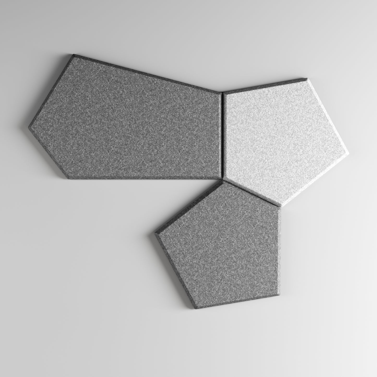 Bejot Silent:block Wall 3D akustisches Wandelement Fünfeckform