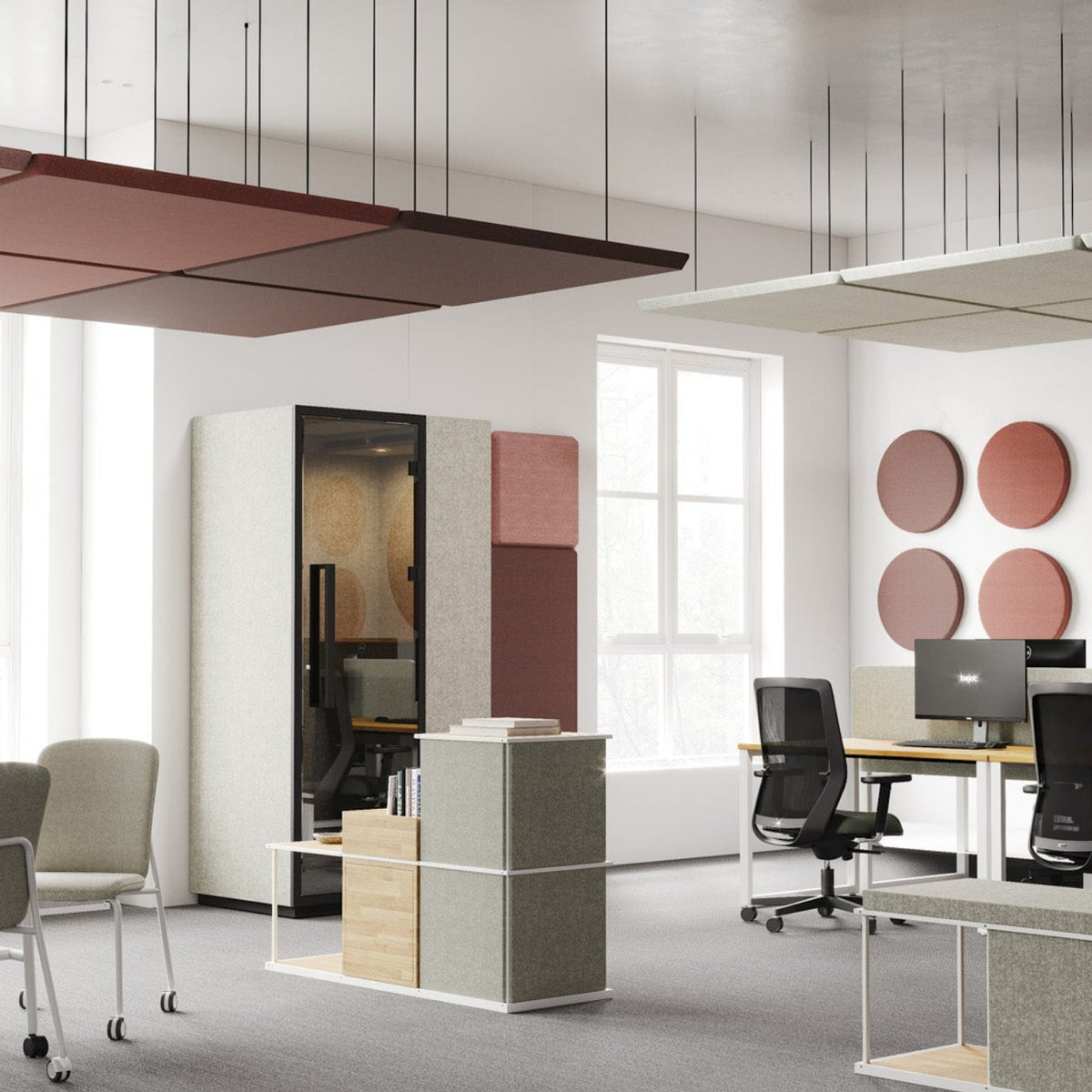 Bejot Silent:block Wall 3D akustisches Wandelement Rechteckform