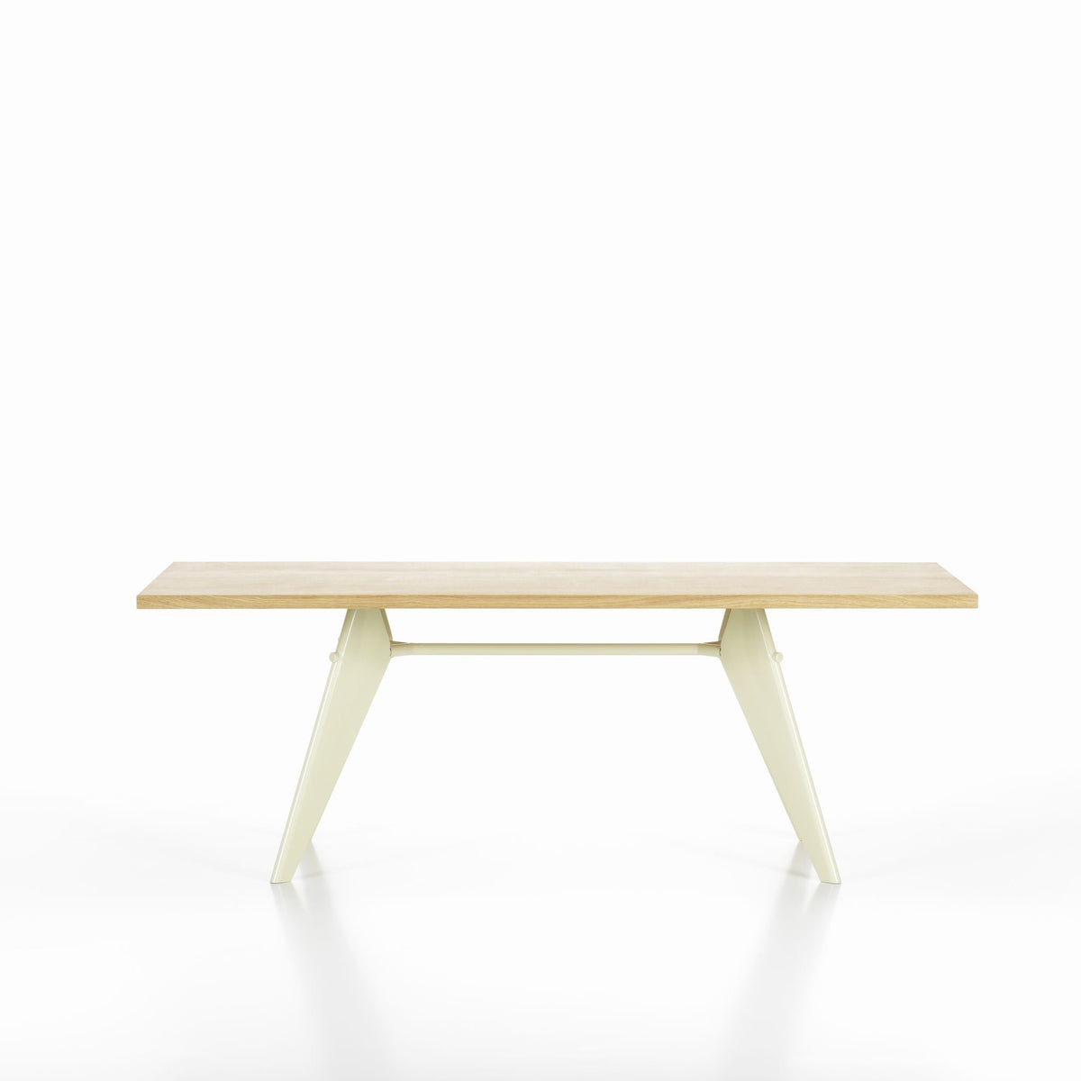 Vitra EM Table Besprechungstisch / Esstisch Holz und Metall