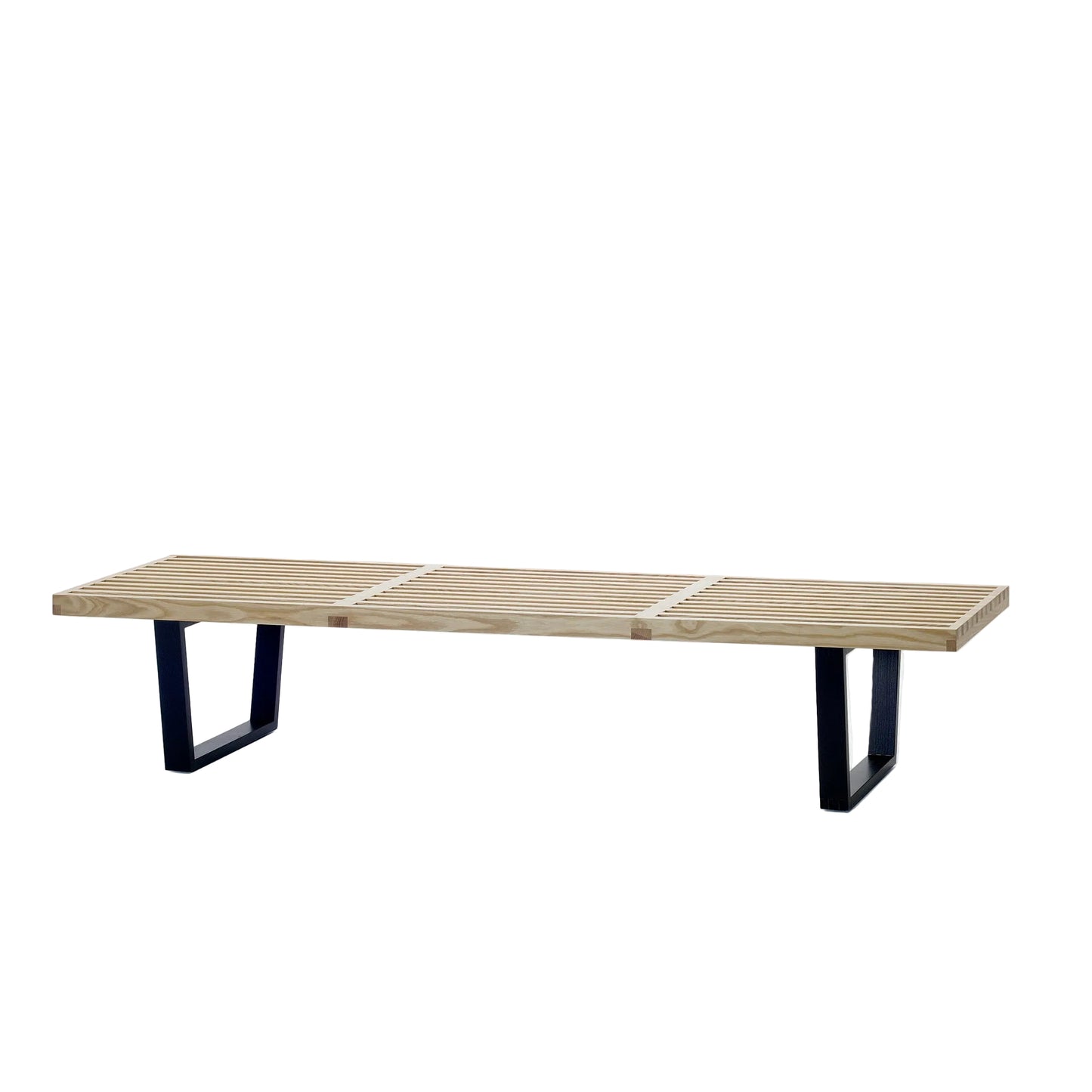 Vitra Nelson Bench Sitzbank Esche Natur/Schwarz