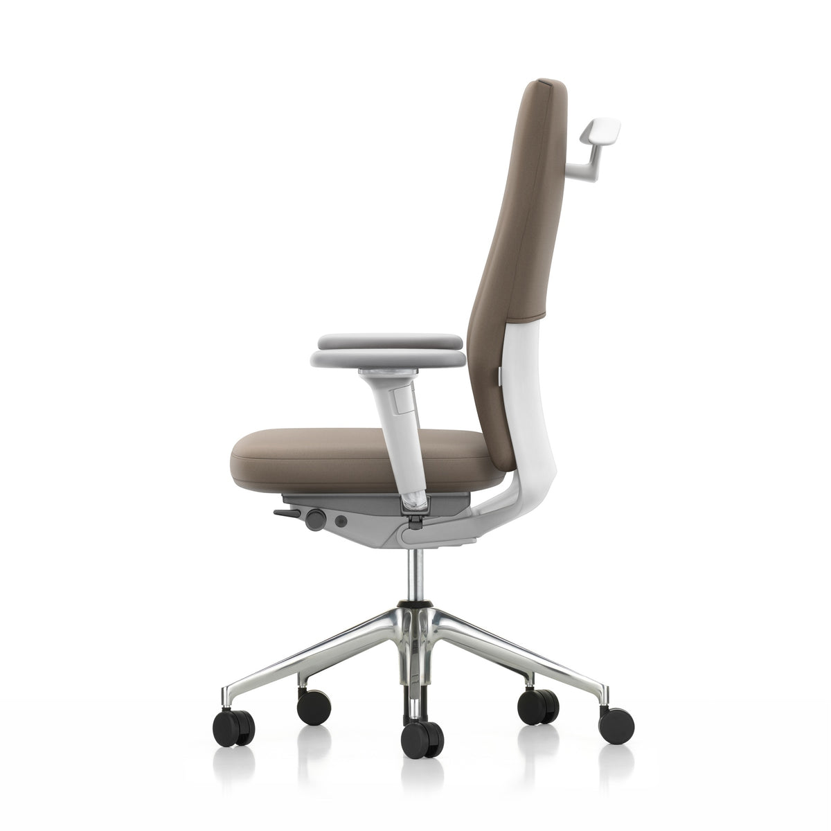 Vitra ID Soft L Bürostuhl hohe Rückenlehne gepolstert Bezug Laser RE